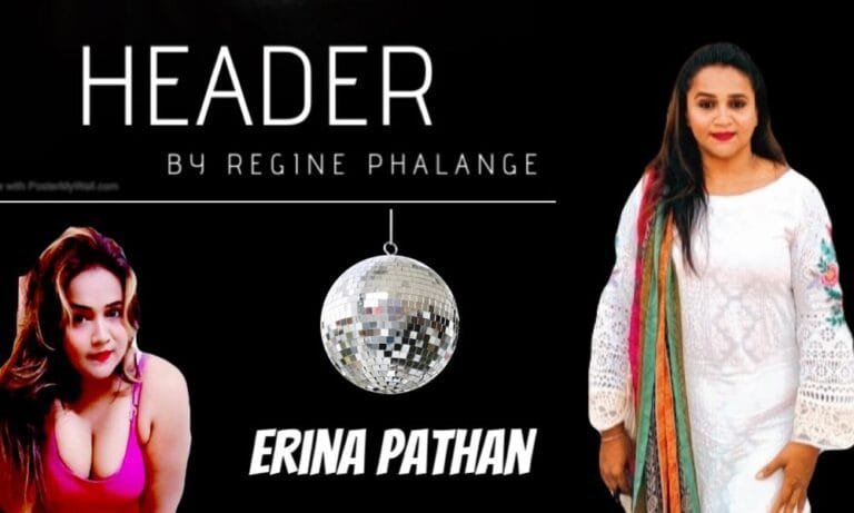 The dazzling diva Erina Pathan is the beautiful but crazy political action taker.