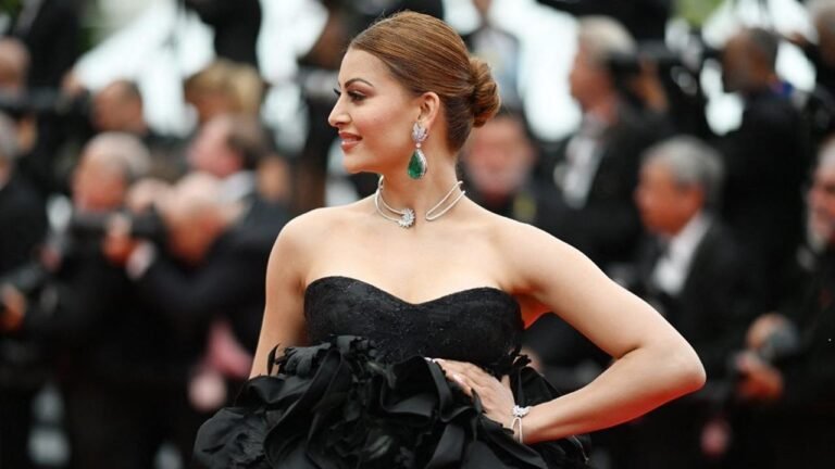 Cannes 2022: Urvashi Rautela ups her fashion quotient in a black dress at the red carpet