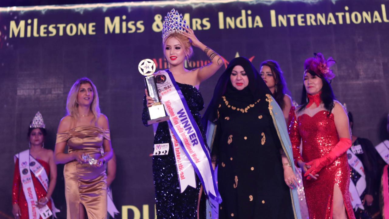 Binita shanker Won Miss India International World @ Dubai