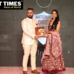 Ishu Kalra Awarded With National Glorious Award 2022 By Actress Mugdha Godse