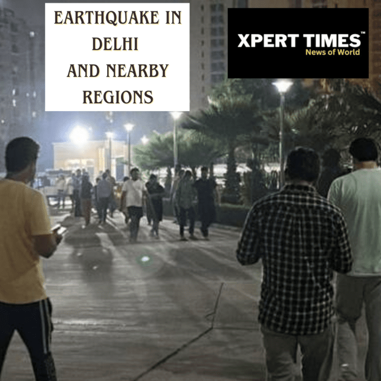 “Strong Earthquake Rocks Delhi-NCR Region, Causing Tremors and Panic”