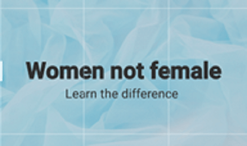 Women Vs Female Women Vs Female