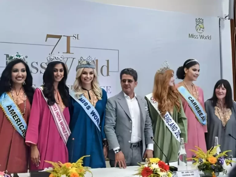 Kashmir hosts Miss world Karolina Bielawska