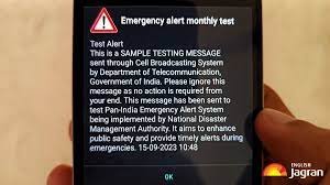 govt sends emergency alert messages to citizens nationwide