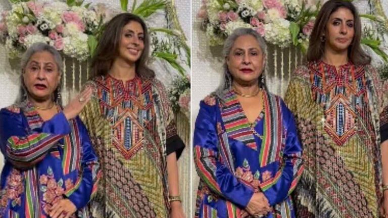 Jaya Bachchan Engages In Banter With Paparazzi At Ira Khan-Nupur Shikhare’s Reception
