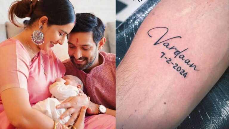 Vikrant Massey Celebrates Son Vardaan’s Delivery with Significant Tattoo