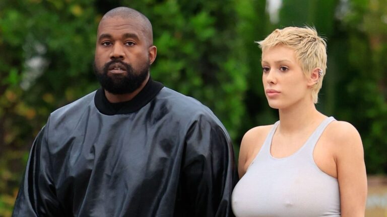 Bianca Censori Dazzles in Braless Ensemble, Outshines Kanye West at Public Outing