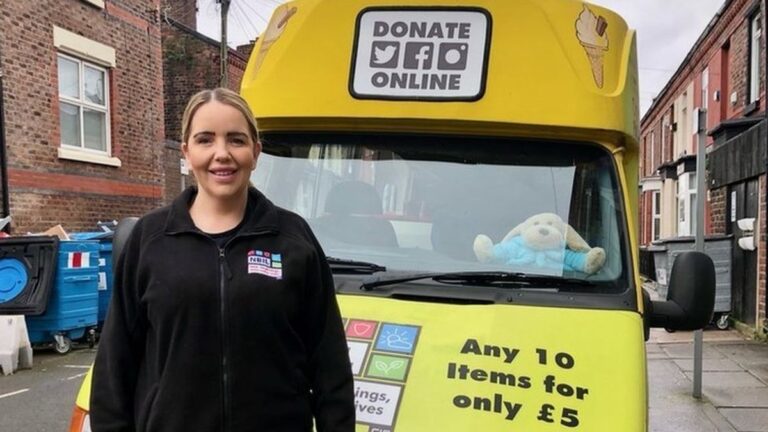 Liverpool Ice Cream Van Transforms into Meals Pantry, Aiding 1000’s Amid Funding Fears