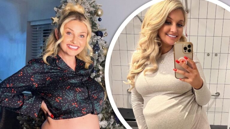 Love Island’s Amy Hart Battles Publish-Being pregnant Physique Shaming, Claps Again at Trolls