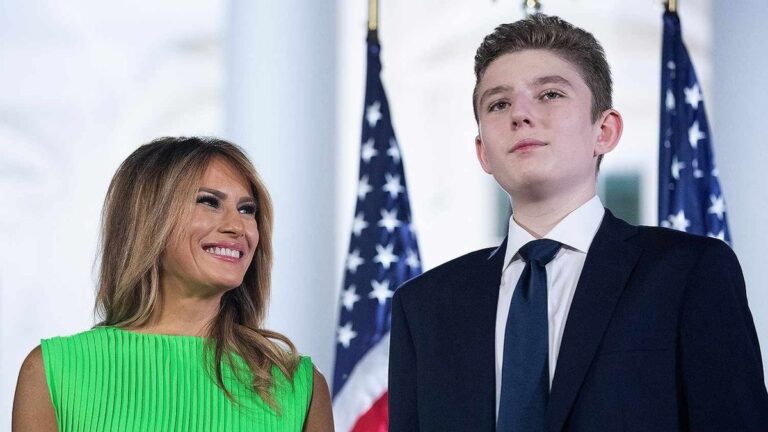 Melania and Barron Trump Shine at Mar-a-Lago Easter Celebrations Amidst Political Storm