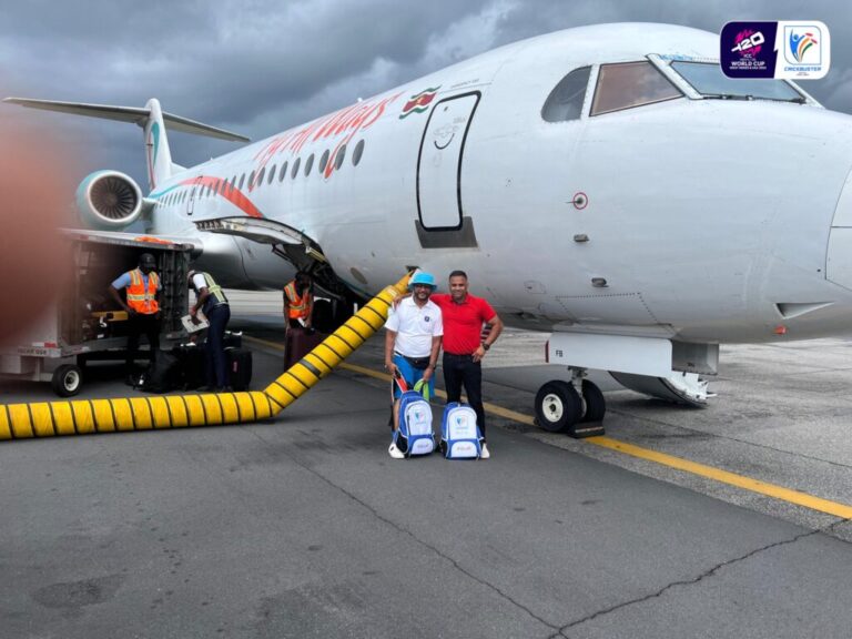 Cricket followers used chartered flights to journey between venues throughout T20 World Cup