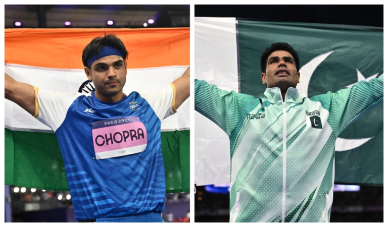 Arshad Nadeem wins historic gold in javelin, Neeraj Chopra takes silver at Paris 2024