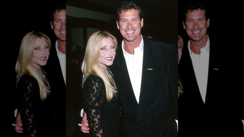 Pamela Bach and David Hasselhoff at the 7th Annual Race to Erase MS Gala