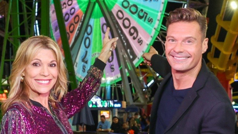 Vanna White and Ryan Seacrest at the Santa Monica Pier (2024)