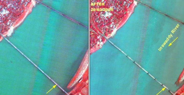 ISRO Satellite Imagery Shows Devastating Impact of Myanmar Earthquake on Infrastructure