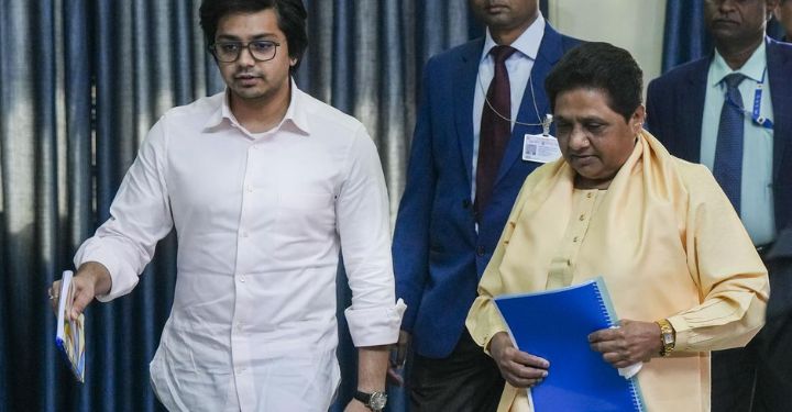 Mayawati Expels Nephew Akash Anand from the Bahujan Samaj Party (BSP)