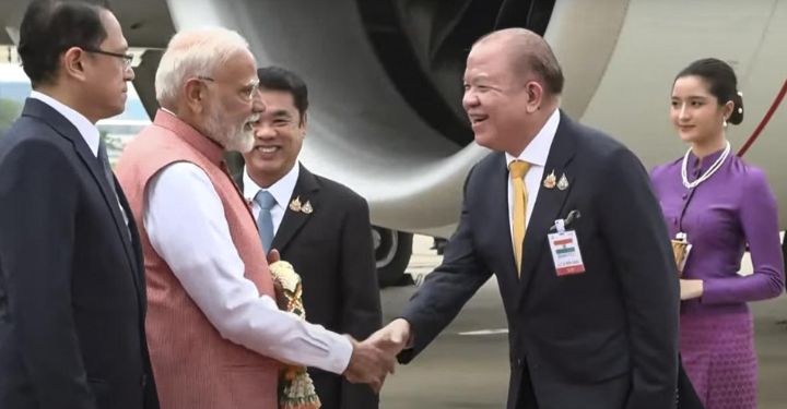 PM Modi Arrives in Thailand for BIMSTEC Summit, Set to Strengthen Regional Ties