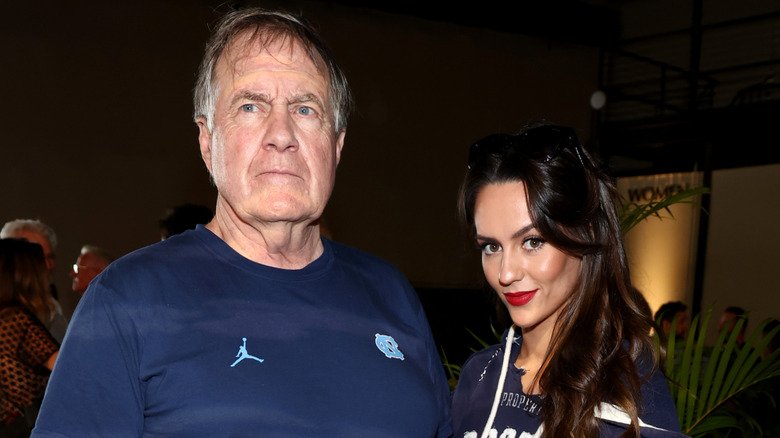 Bill Belichick and Jordon Hudson attend Super Bowl party in 2025