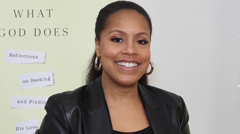 Sheinelle Jones smiling