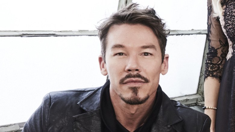 David Bromstad posing in black