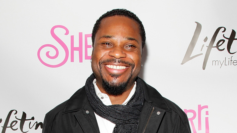 Malcolm-Jamal Warner on the red carpet