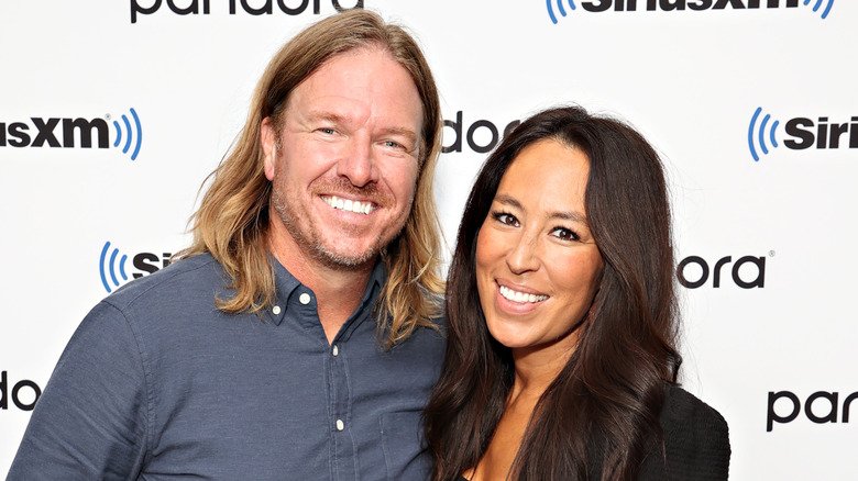 Chip and Joanna Gaines smiling