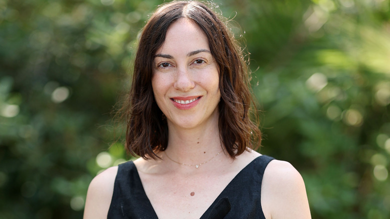 Gia Coppola smiling outside