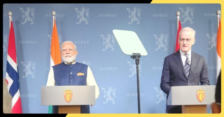 PM Modi Praises Norway’s Support Against Terrorism During Diplomatic Visit