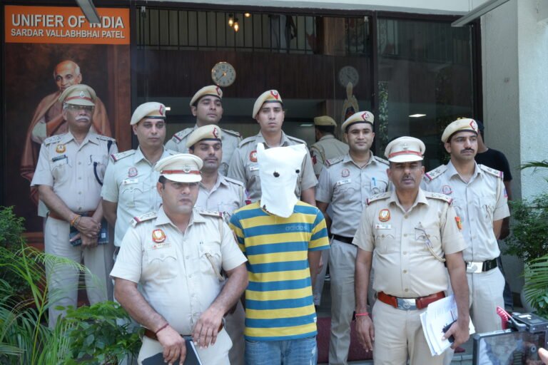 Najafgarh Police Achieve Major Breakthrough, Arrest Two Wanted Accused After Encounter