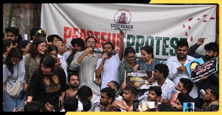 Abhijeet Dipke Stands with Students as Jantar Mantar Protest Gains Momentum