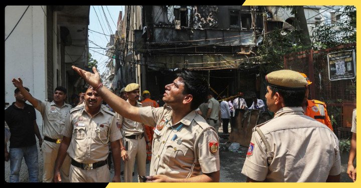 Deadly Delhi Blaze Claims 21 Lives, Including Foreign Nationals