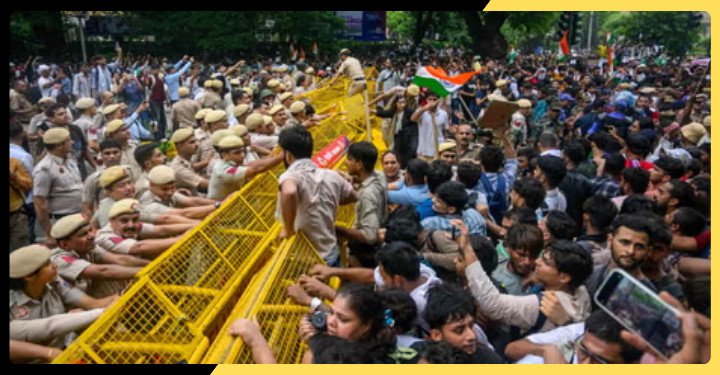 Delhi LIVE Updates: CJP Protest, Police Response, and Dipke’s Apology Explained